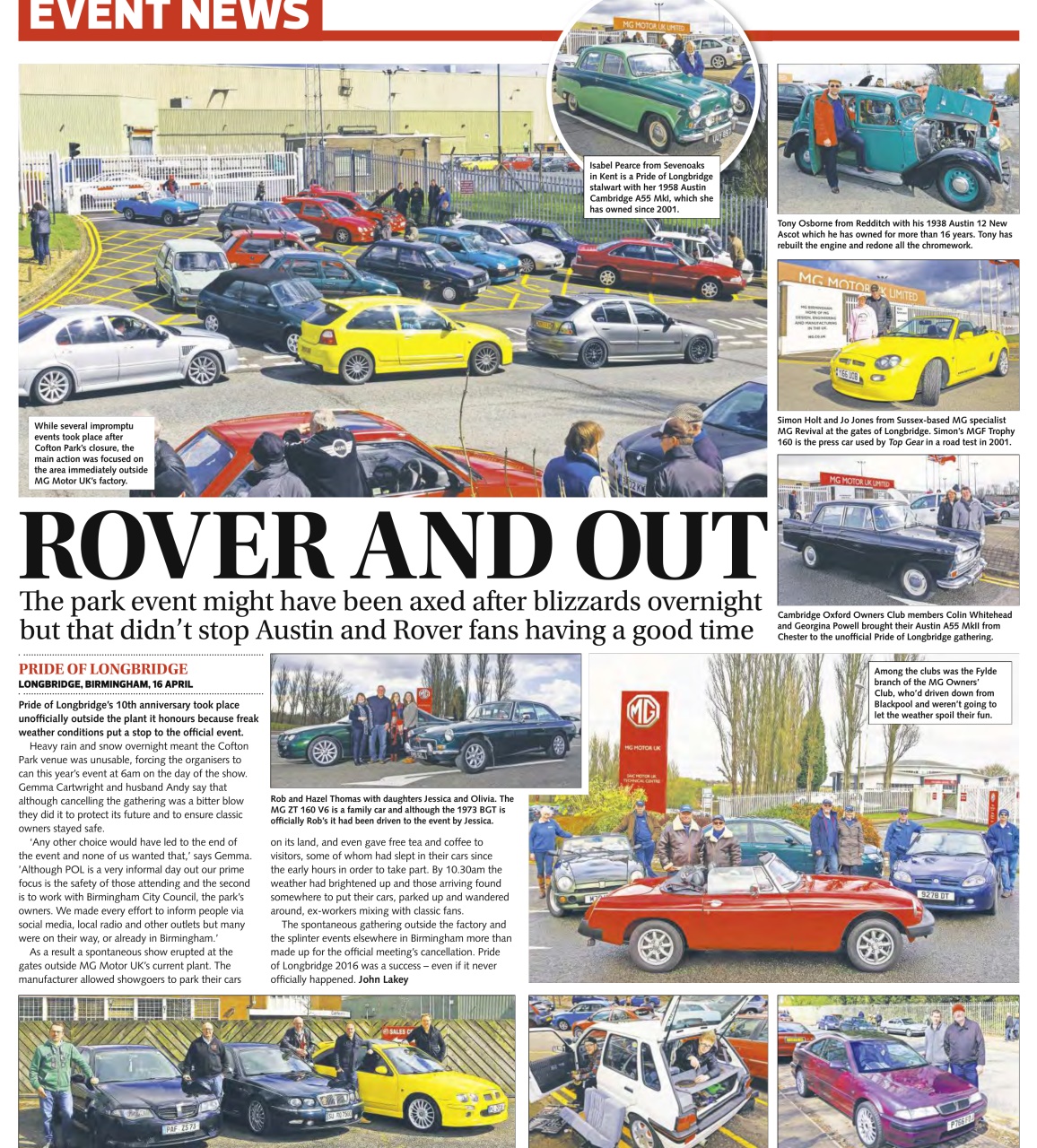 Classic Car Weekly Preview Pages