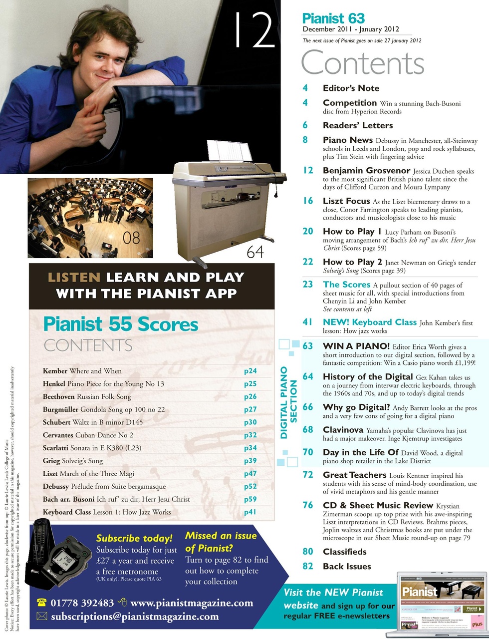 Pianist Preview Pages