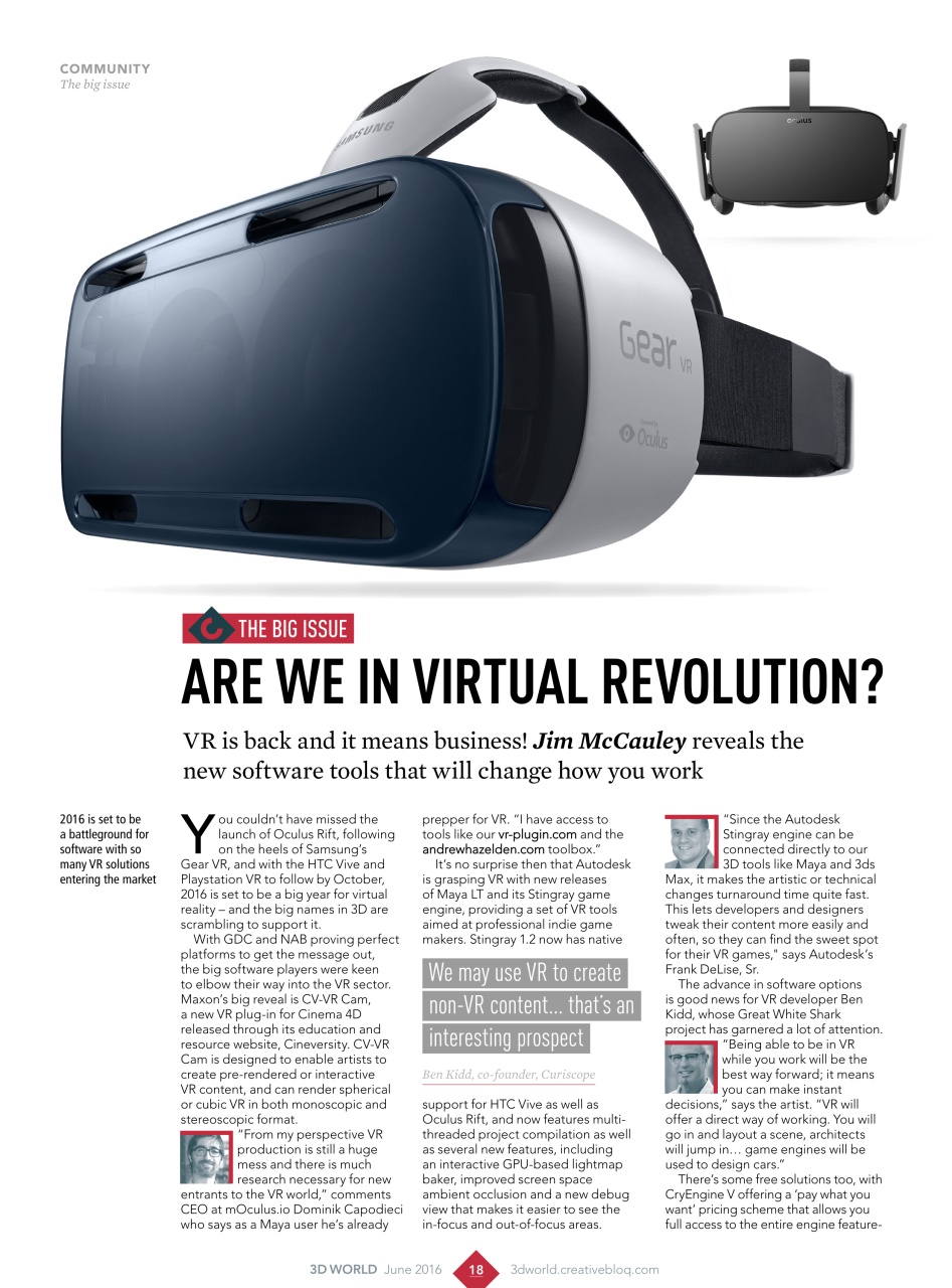 3D World Preview Pages