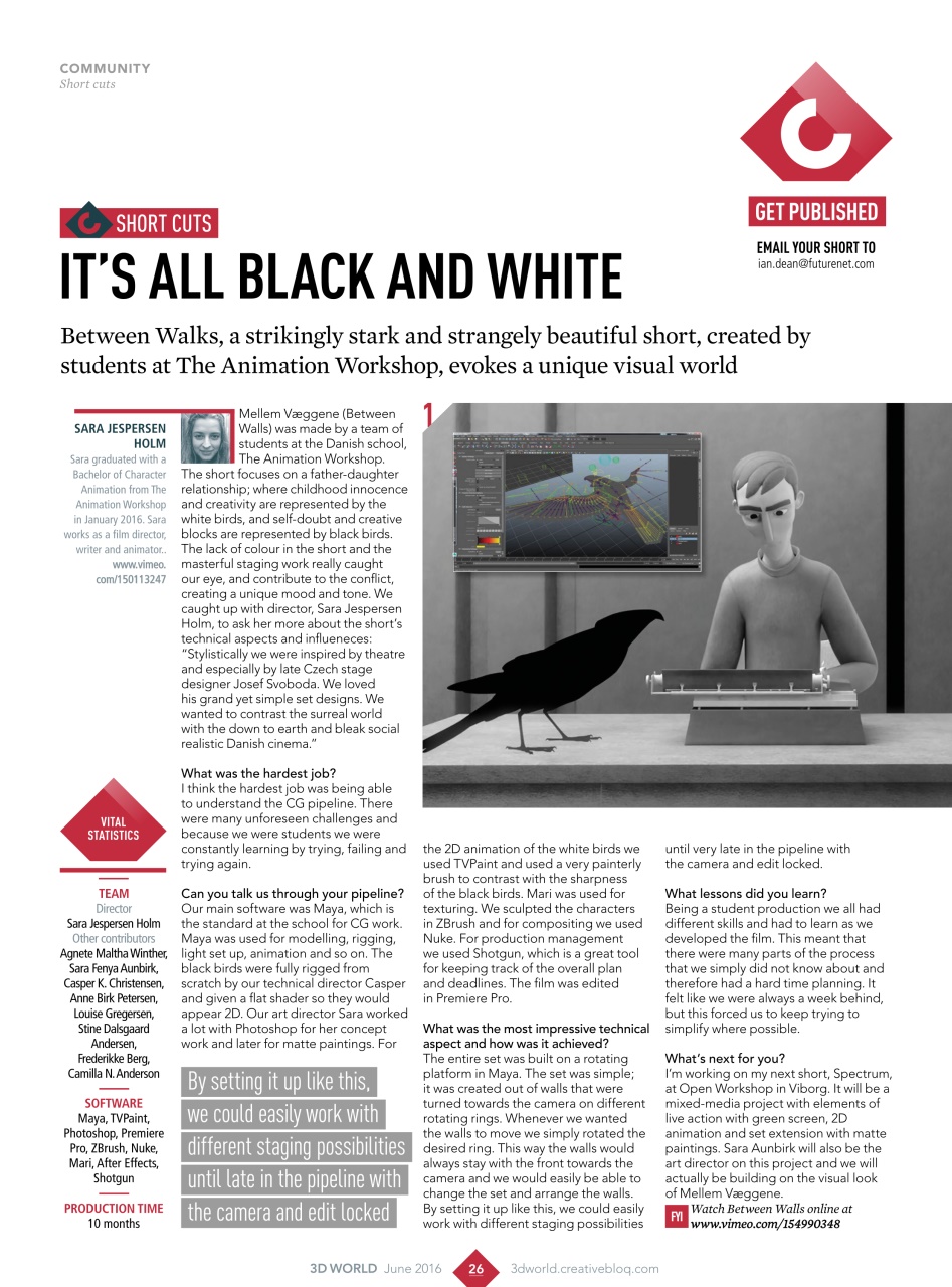 3D World Preview Pages