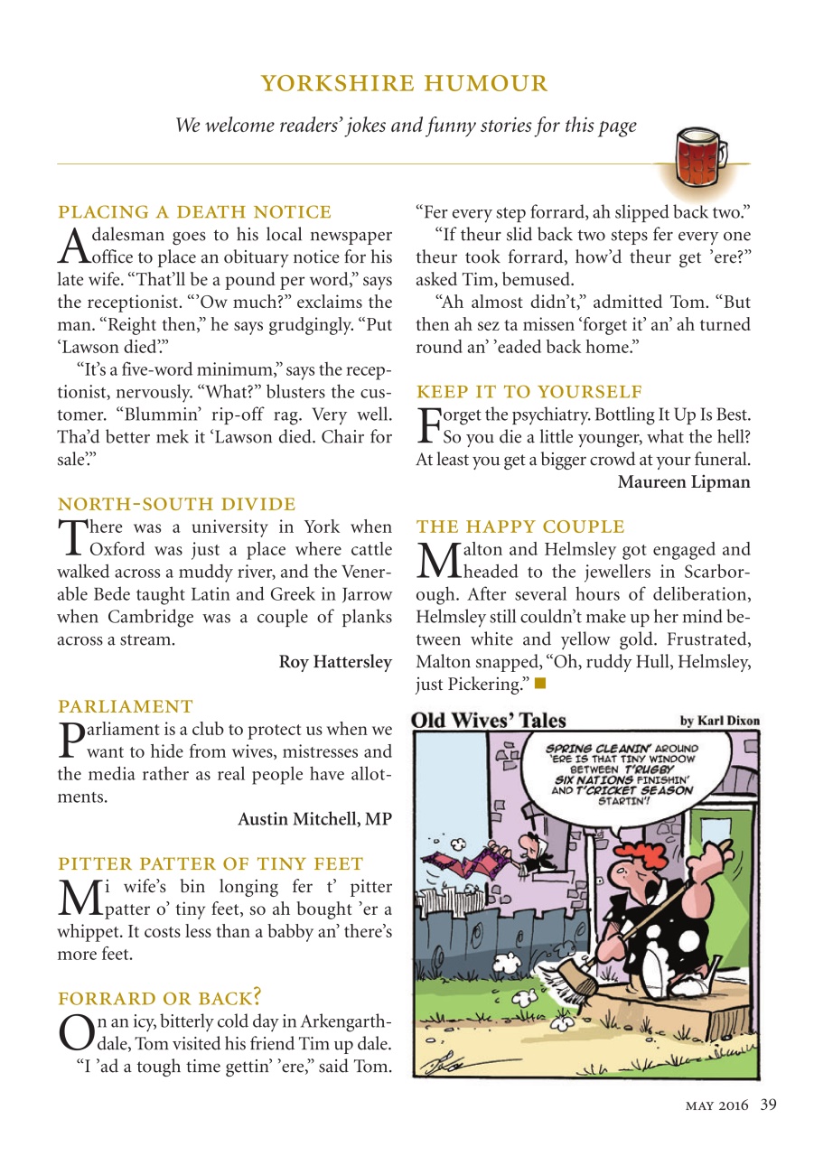 The Yorkshire Dalesman Preview Pages