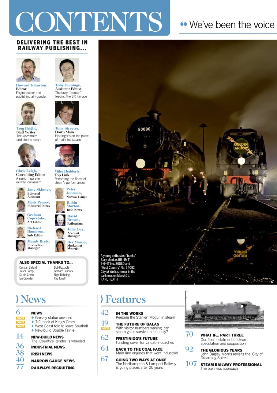 Steam Railway Preview Pages