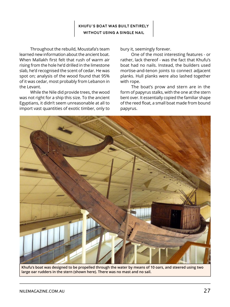 Nile Magazine Preview Pages