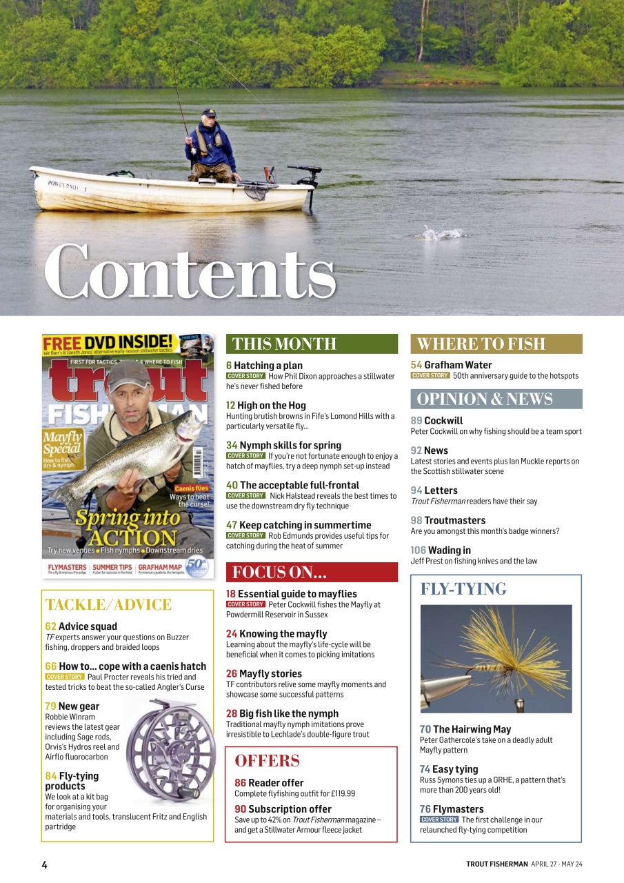 Trout Fisherman Preview Pages