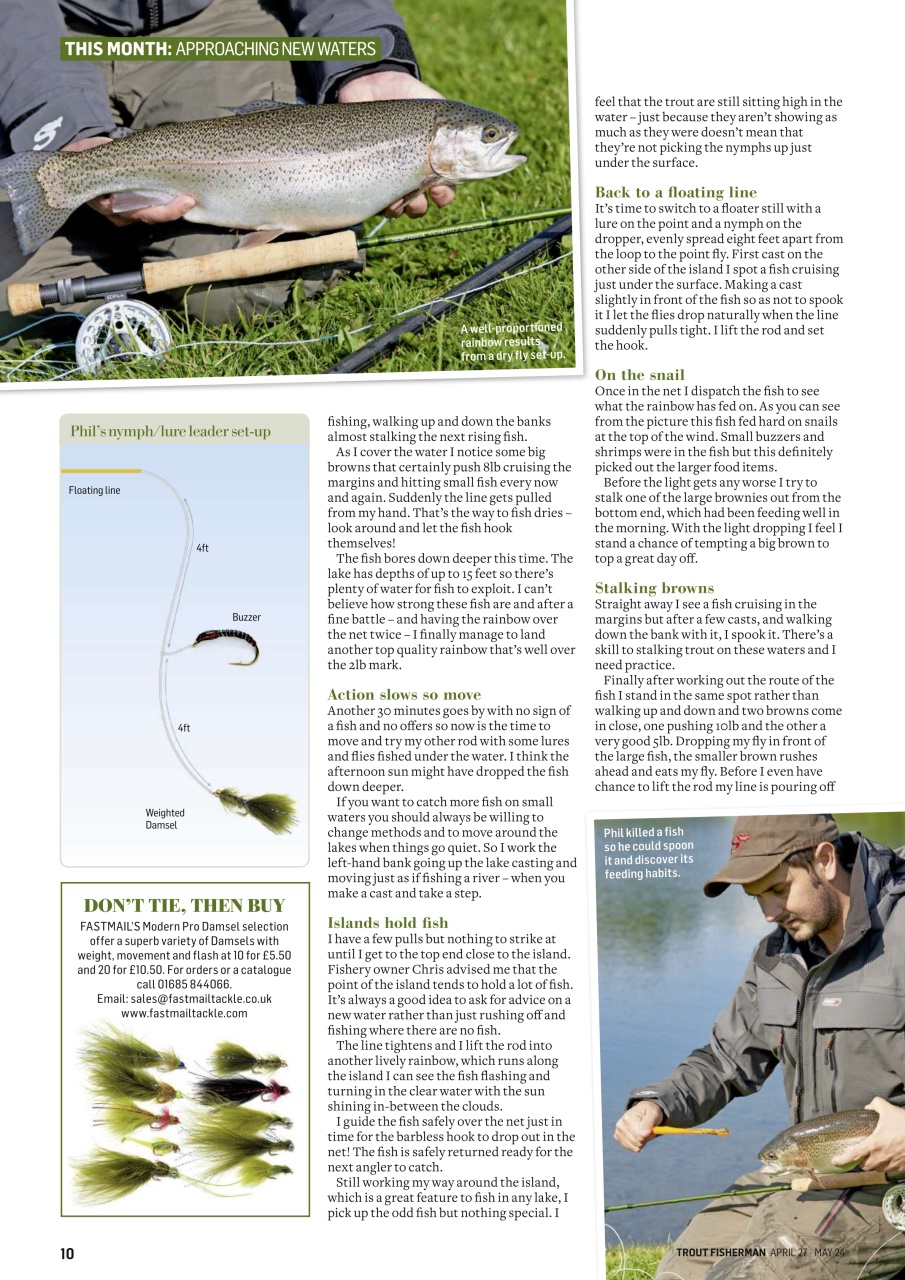 Trout Fisherman Preview Pages