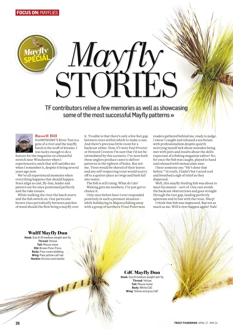 Trout Fisherman Preview Pages