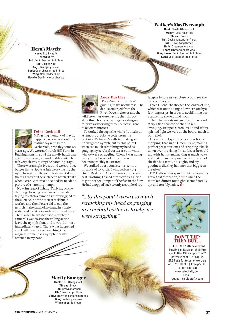 Trout Fisherman Preview Pages