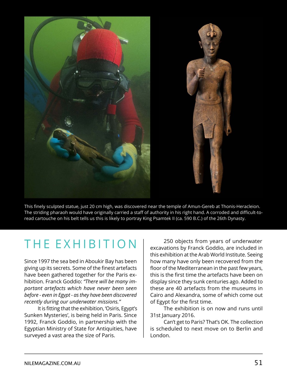 Nile Magazine Preview Pages