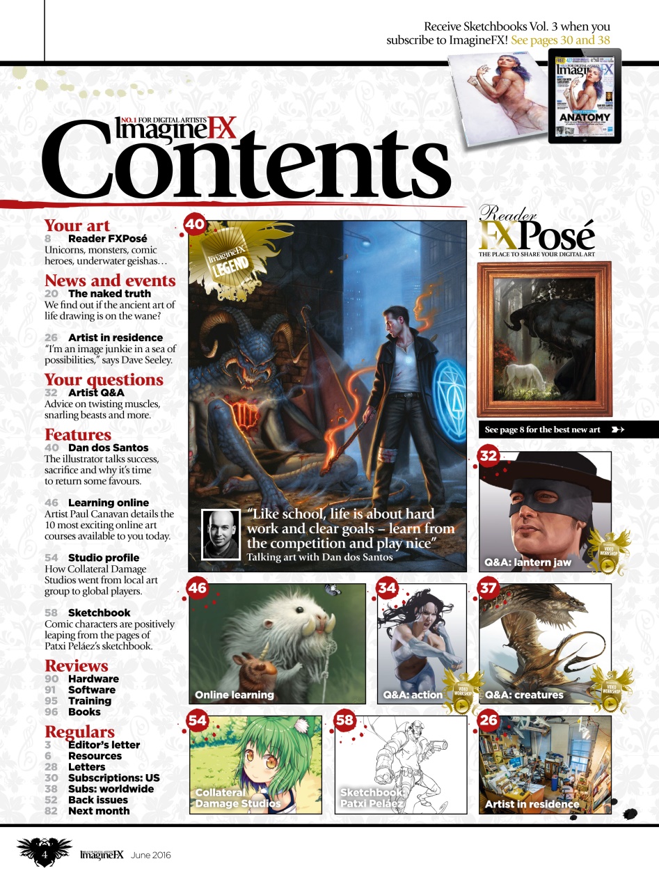 ImagineFX Preview Pages