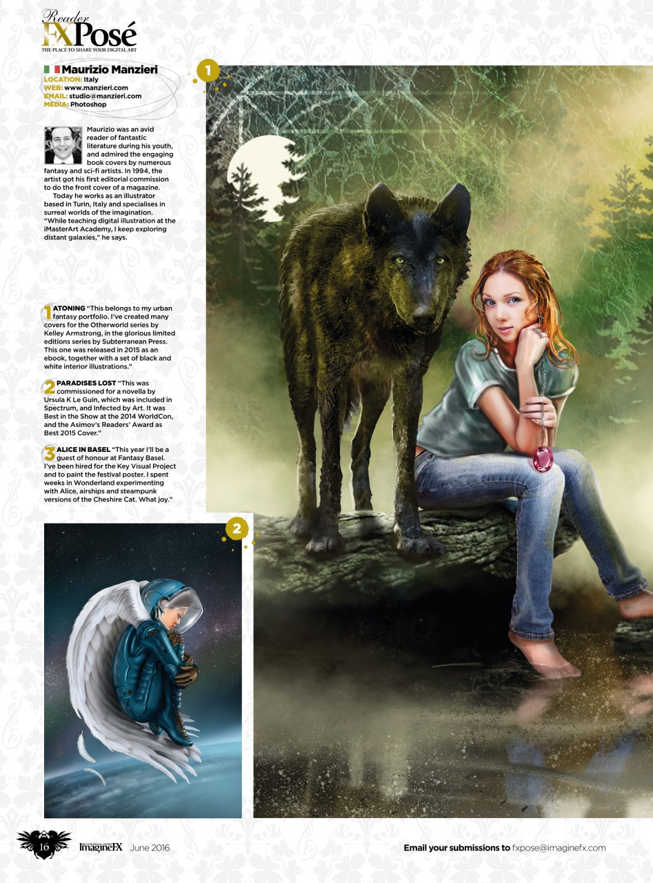 ImagineFX Preview Pages