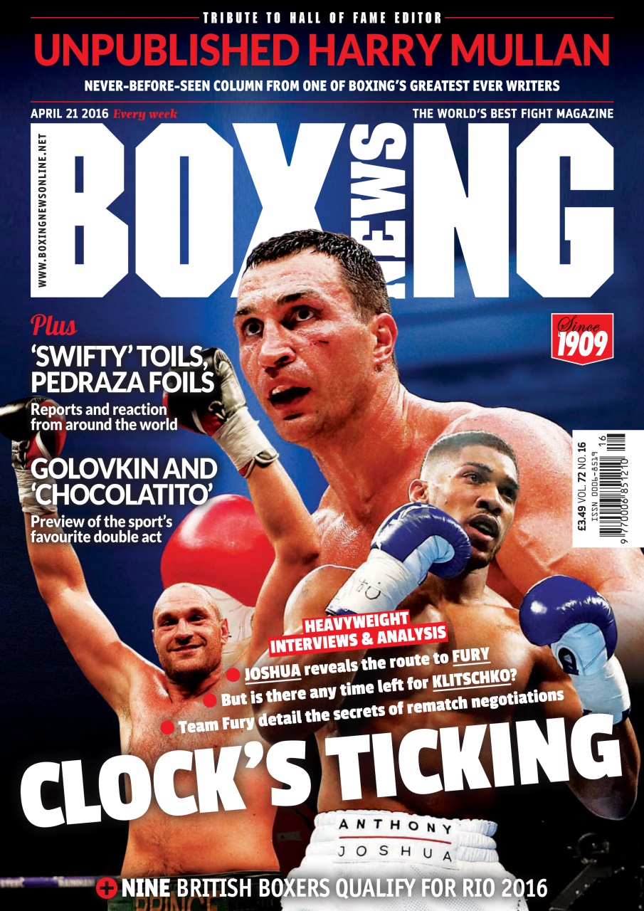 Boxing News Preview Pages