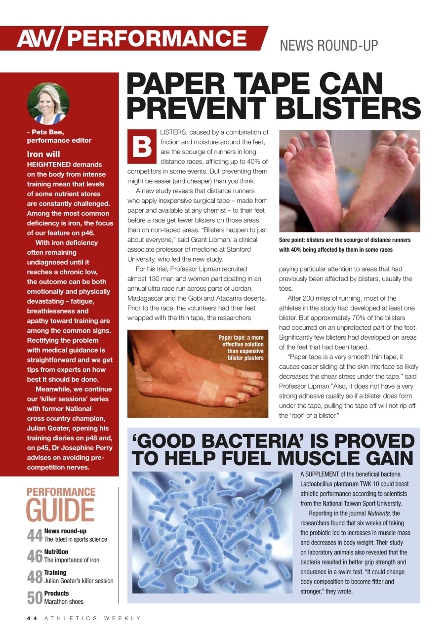 AW – Athletics Weekly Magazine Preview Pages