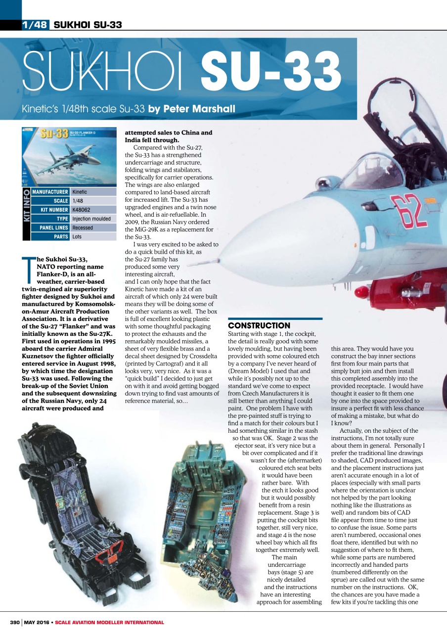 Scale Aviation and Military Modeller International (A) Preview Pages