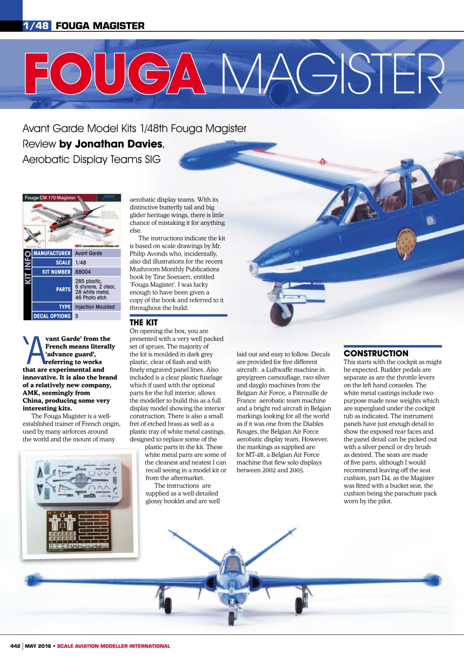 Scale Aviation and Military Modeller International (A) Preview Pages