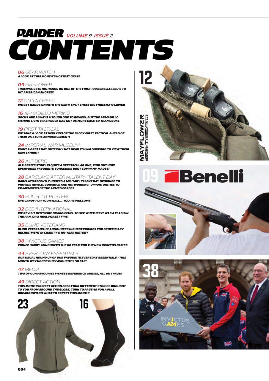 Raider Preview Pages