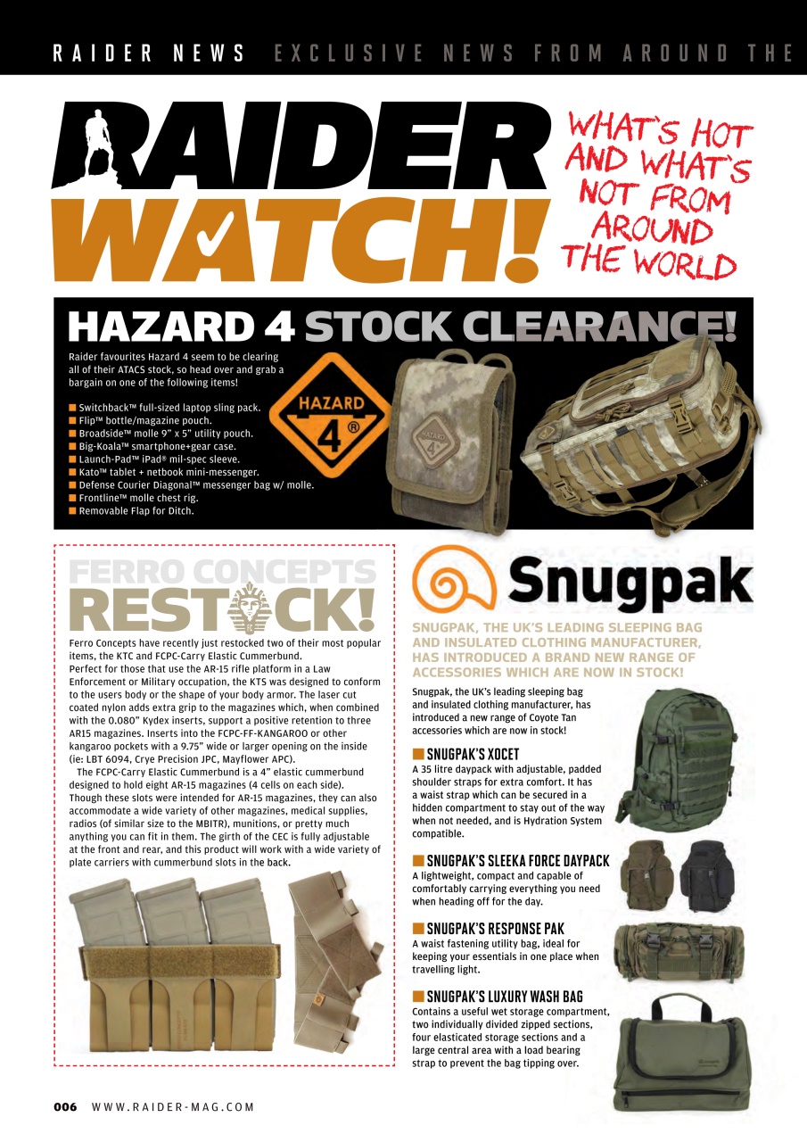 Raider Preview Pages