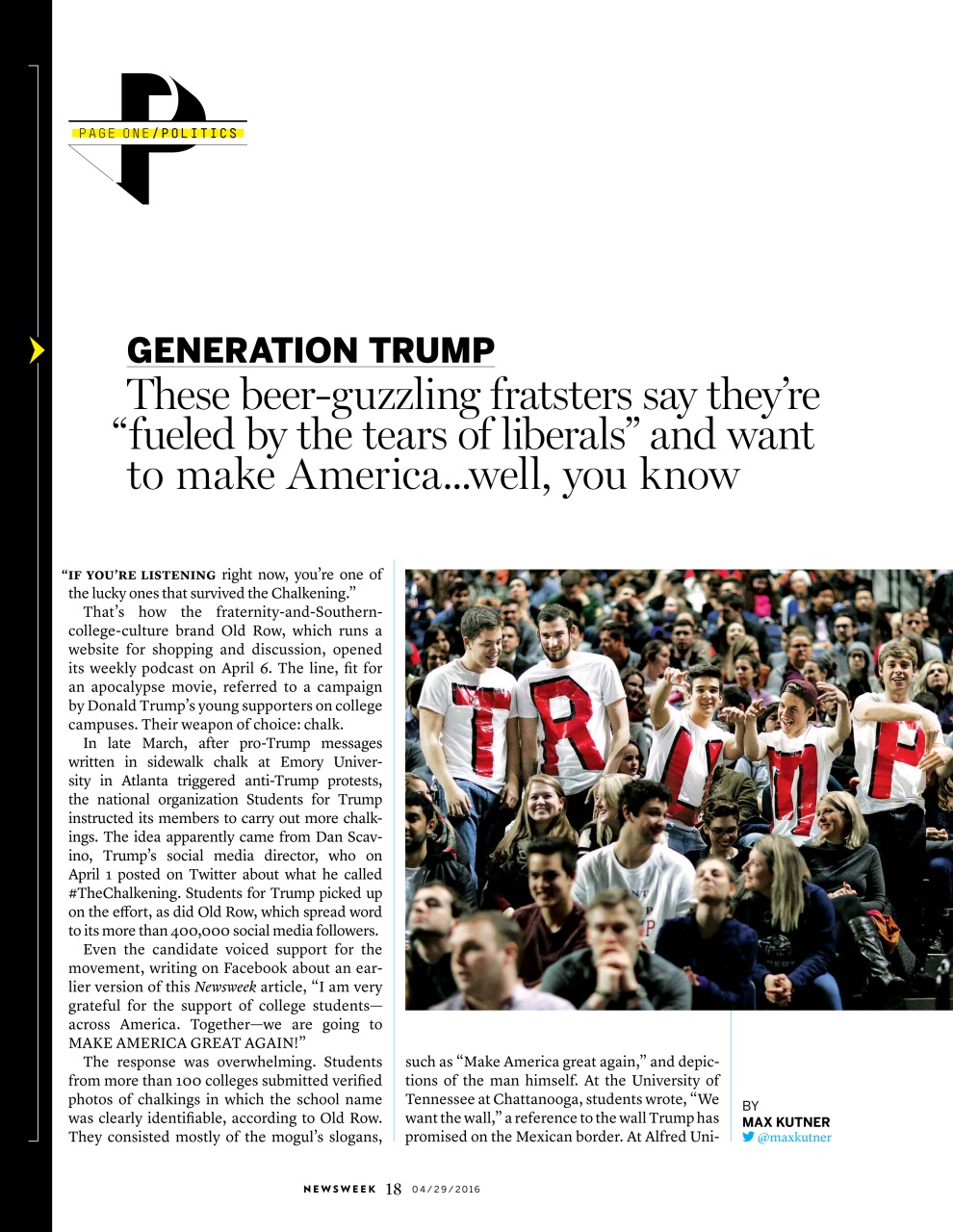 Newsweek International Preview Pages