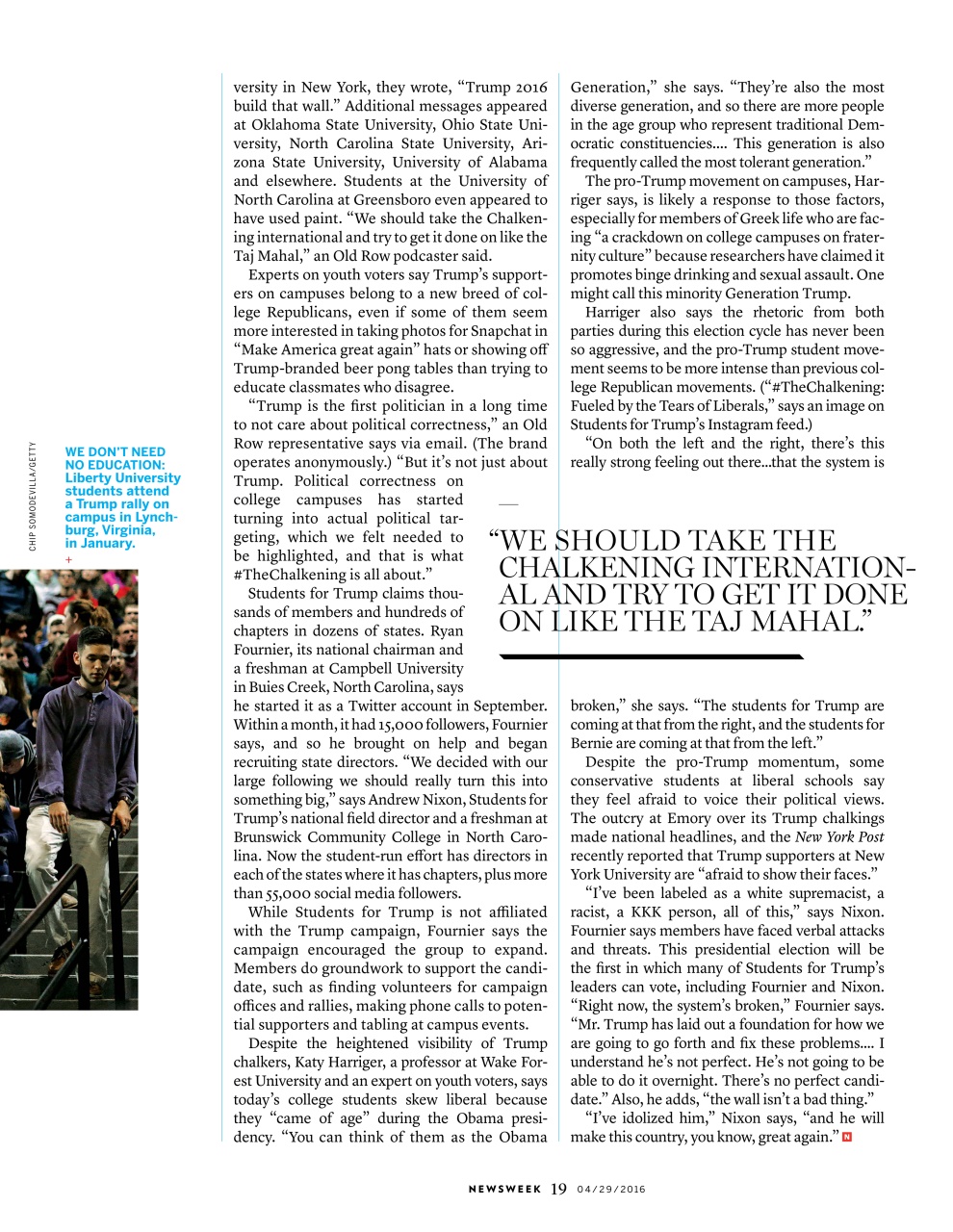 Newsweek International Preview Pages