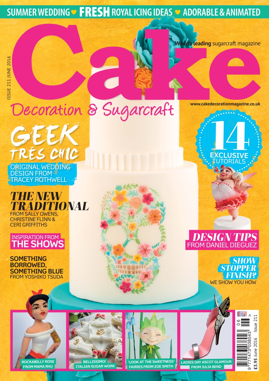Cake Decoration & Sugarcraft Magazine Preview Pages