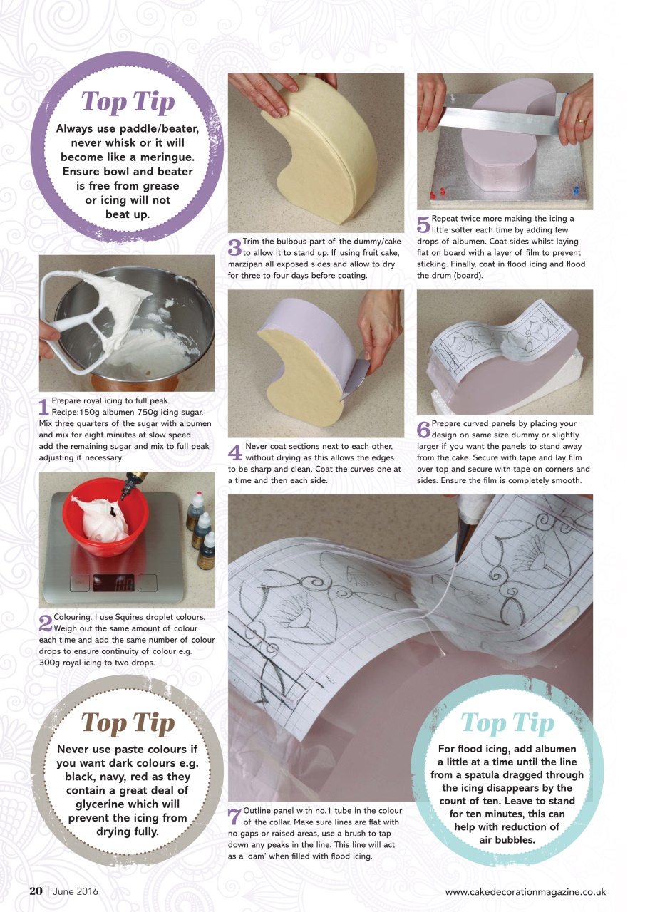 Cake Decoration & Sugarcraft Magazine Preview Pages