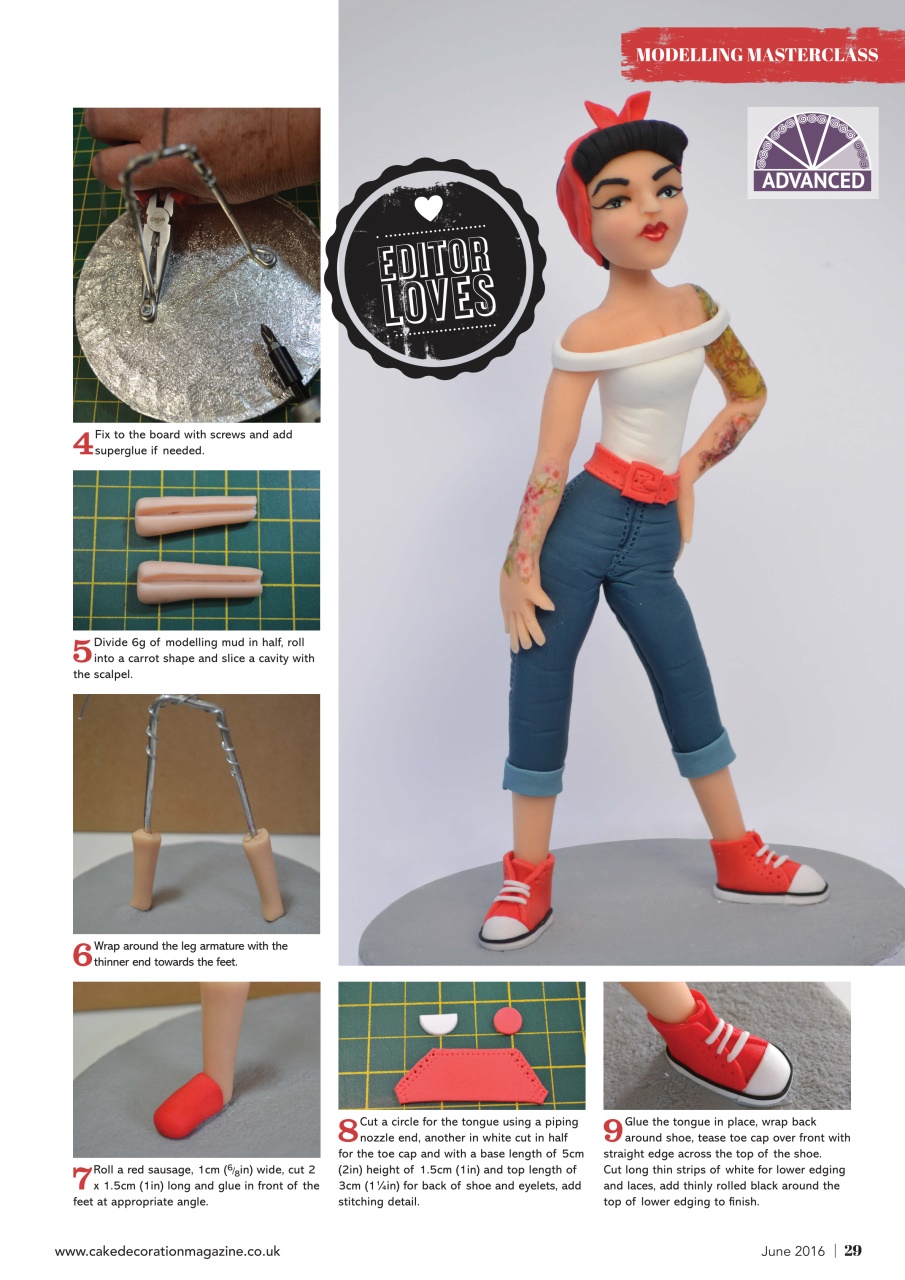 Cake Decoration & Sugarcraft Magazine Preview Pages