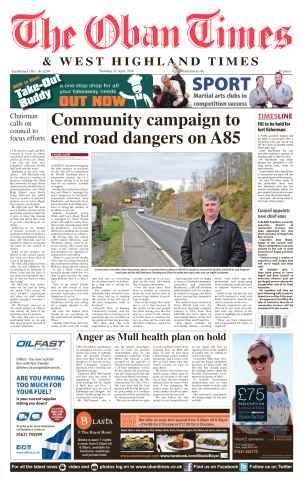 The Oban Times & Lochaber Times issue 21st April 2016