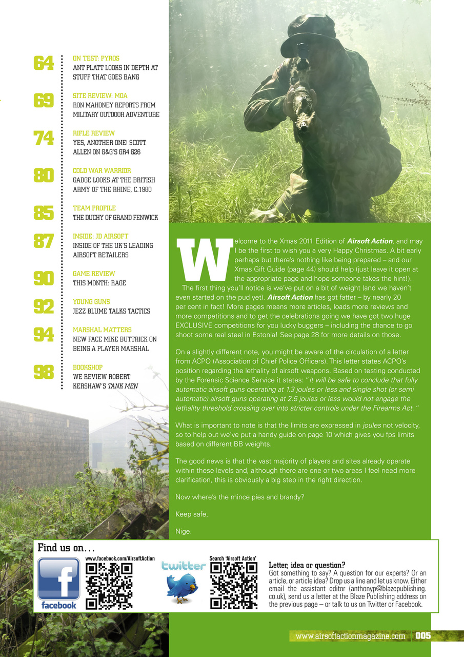 Airsoft Action Preview Pages
