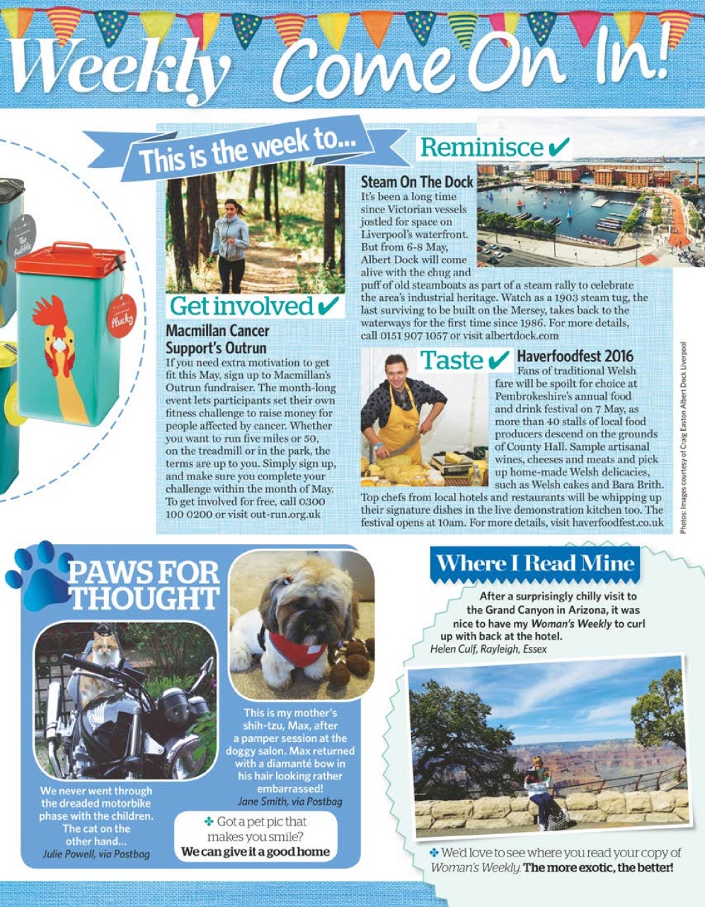 Woman's Weekly Preview Pages