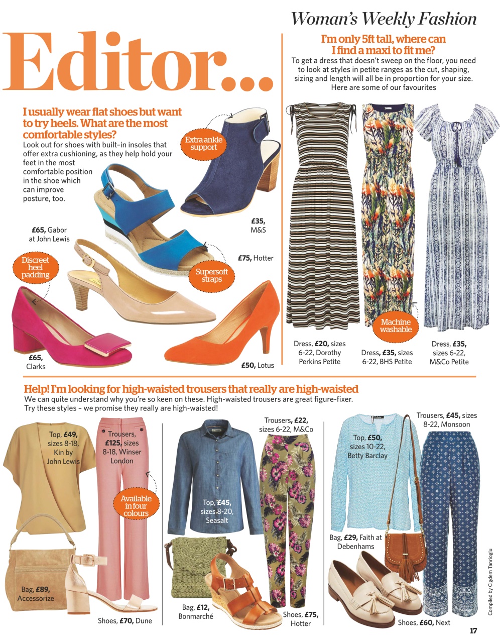 Woman's Weekly Preview Pages