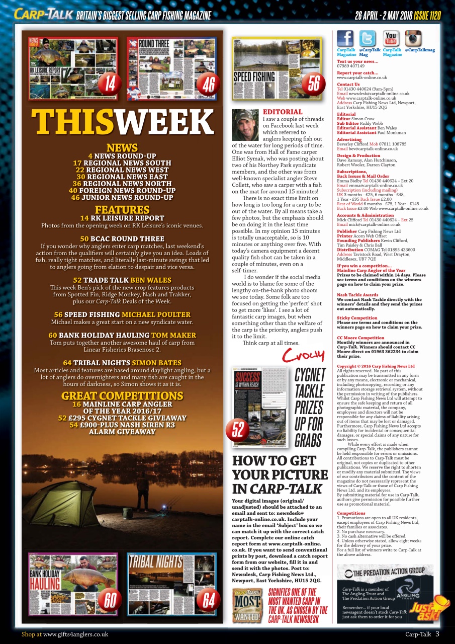 Carp-Talk Preview Pages