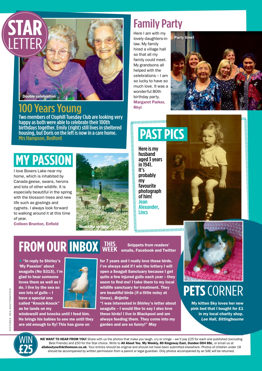 My Weekly Preview Pages