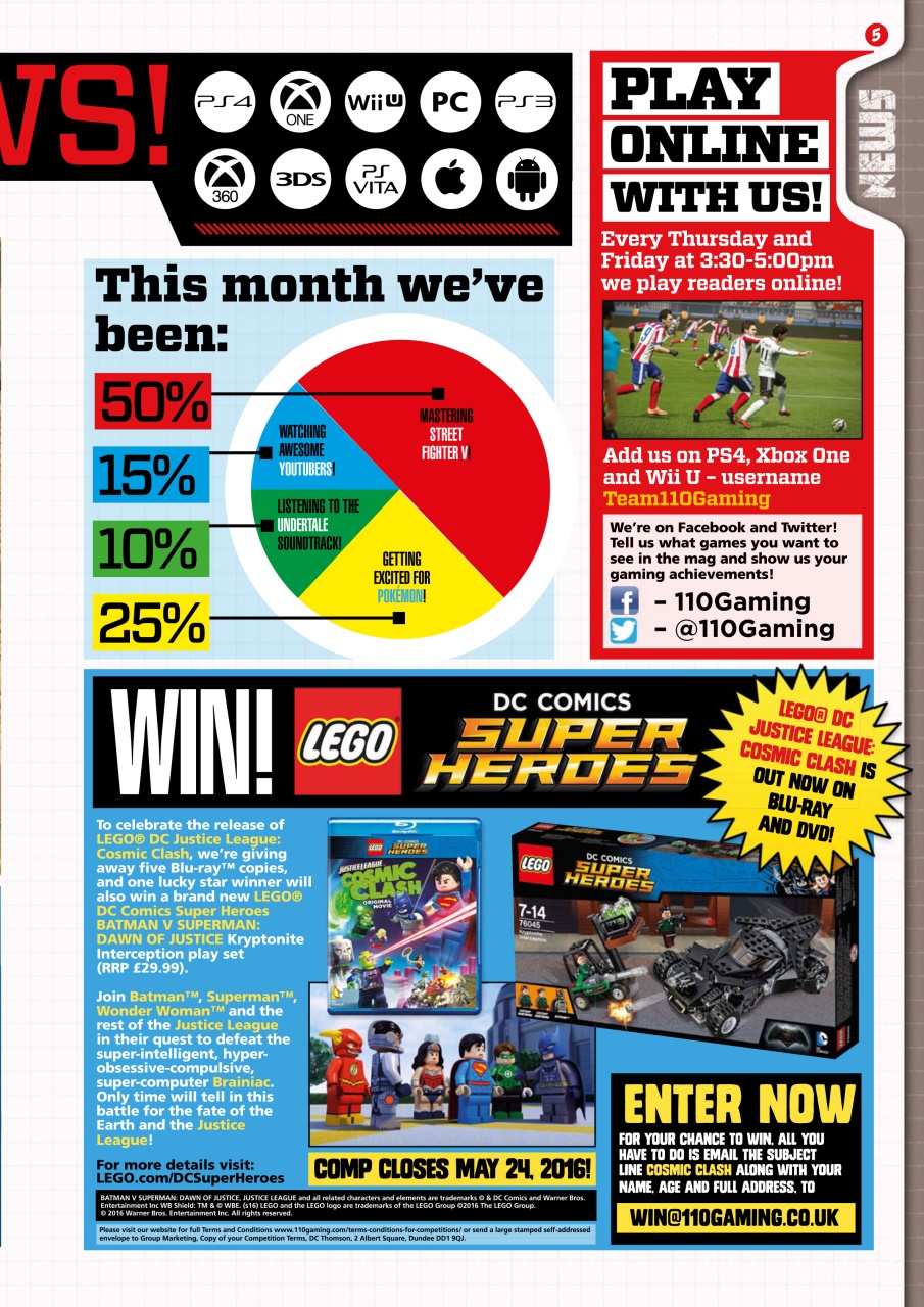 110% Gaming Preview Pages