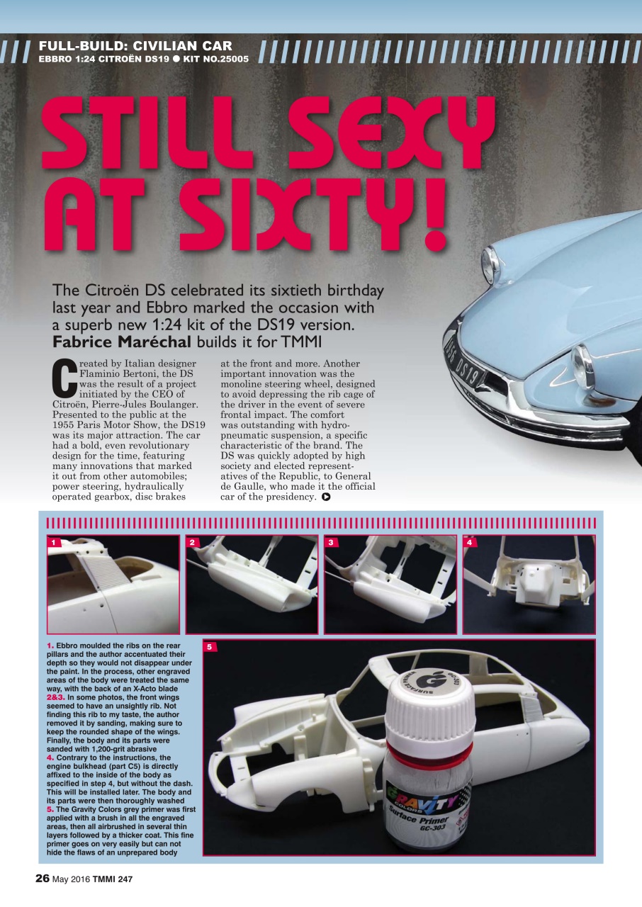 Tamiya Model Magazine Preview Pages