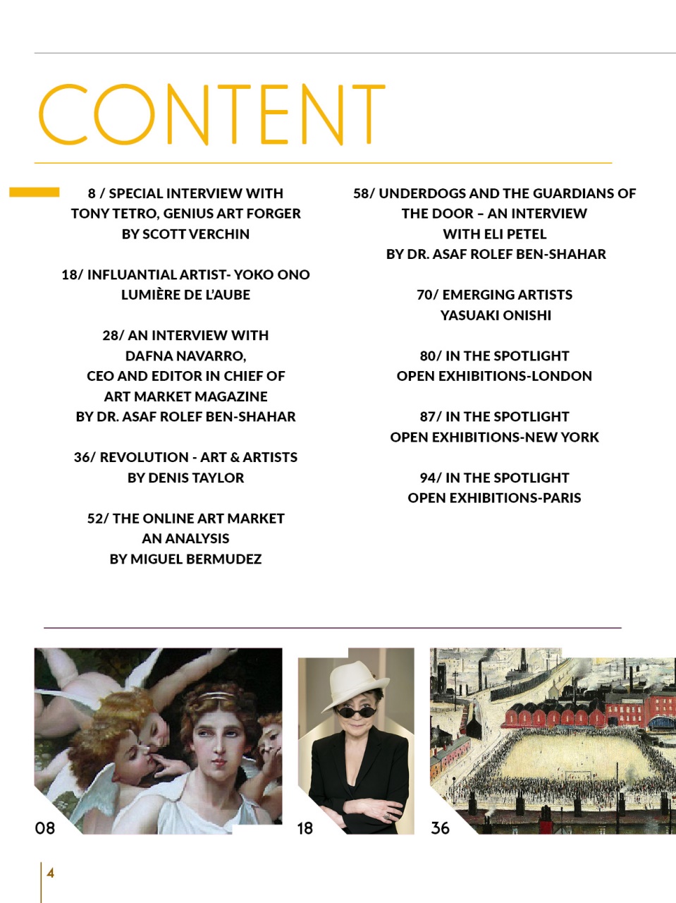 Art Market Magazine Preview Pages