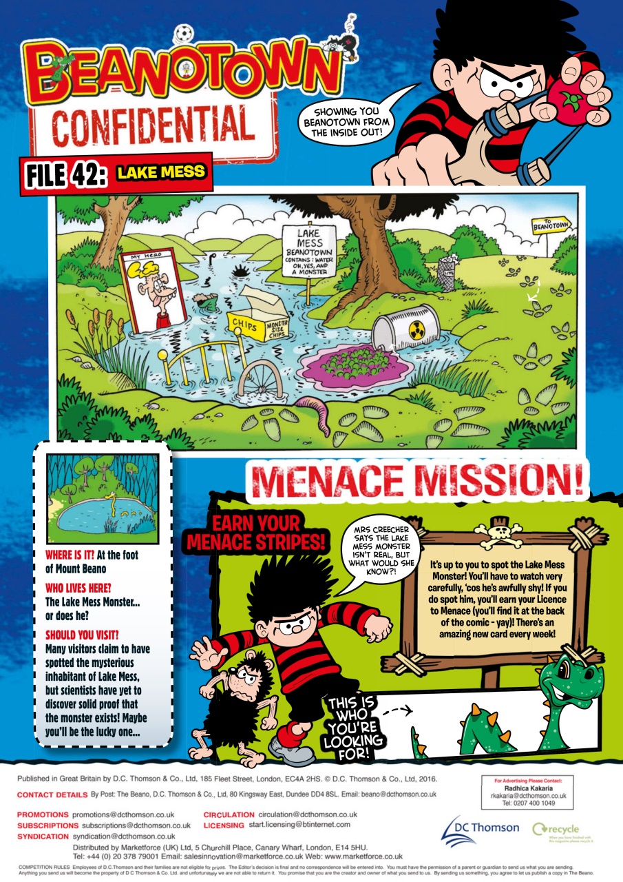 Beano Preview Pages