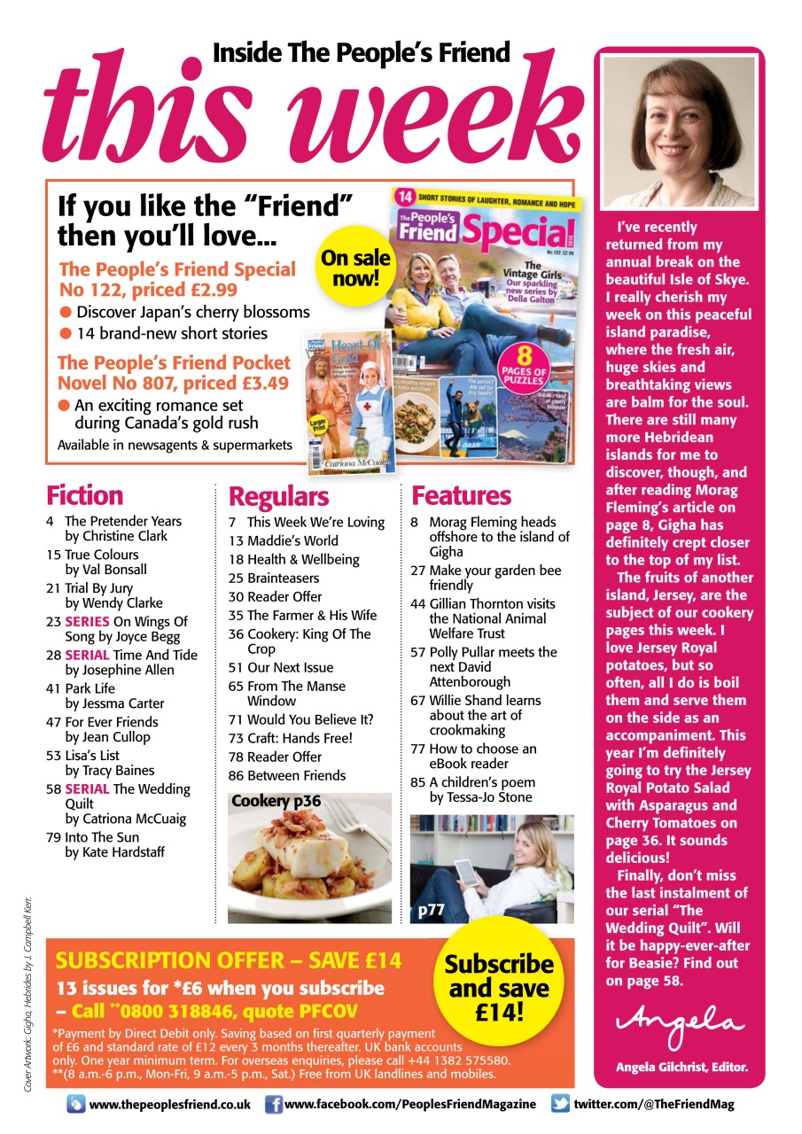 The People’s Friend Preview Pages