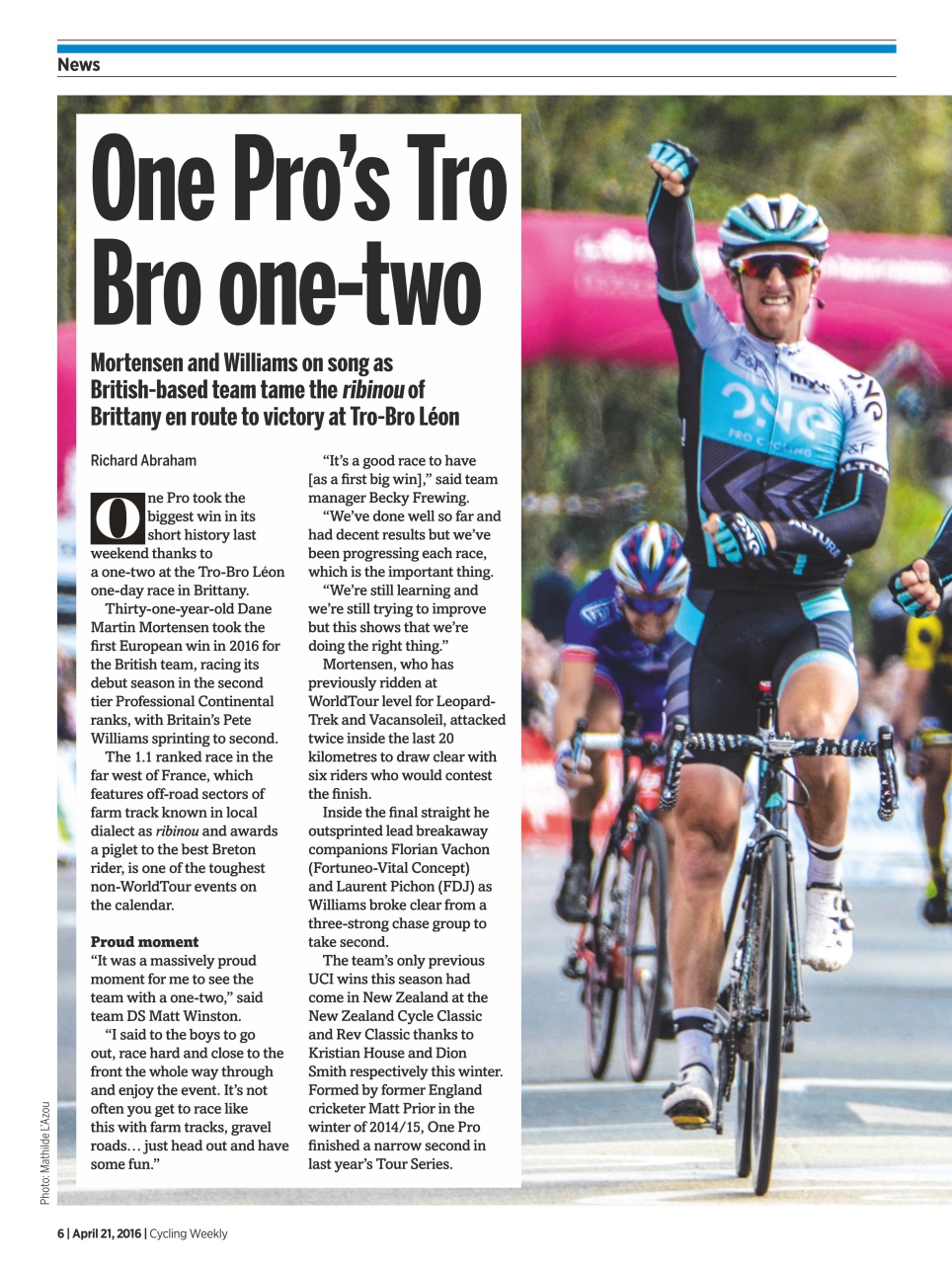 Cycling Weekly Preview Pages
