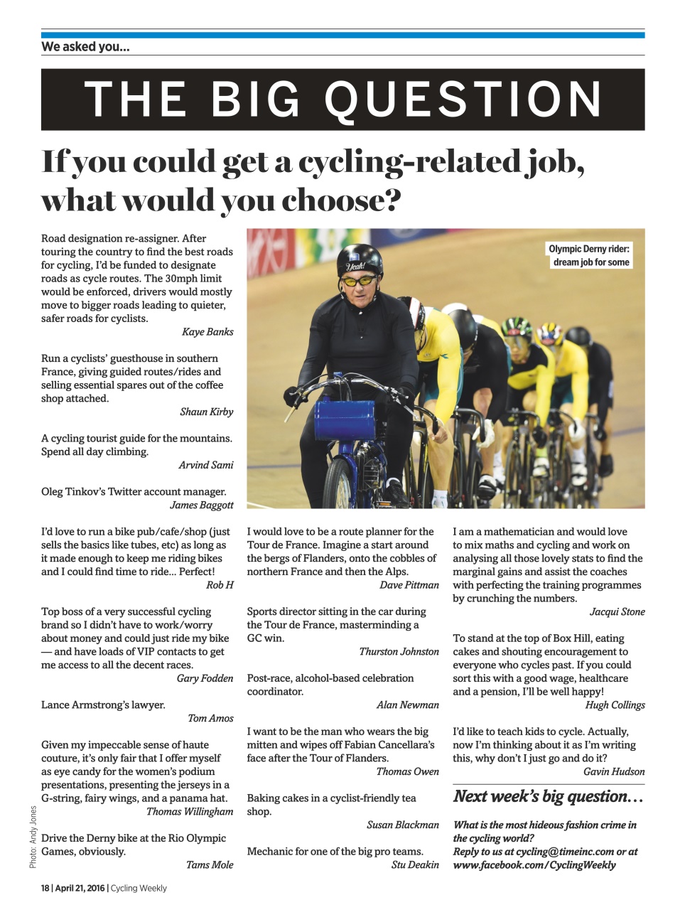 Cycling Weekly Preview Pages