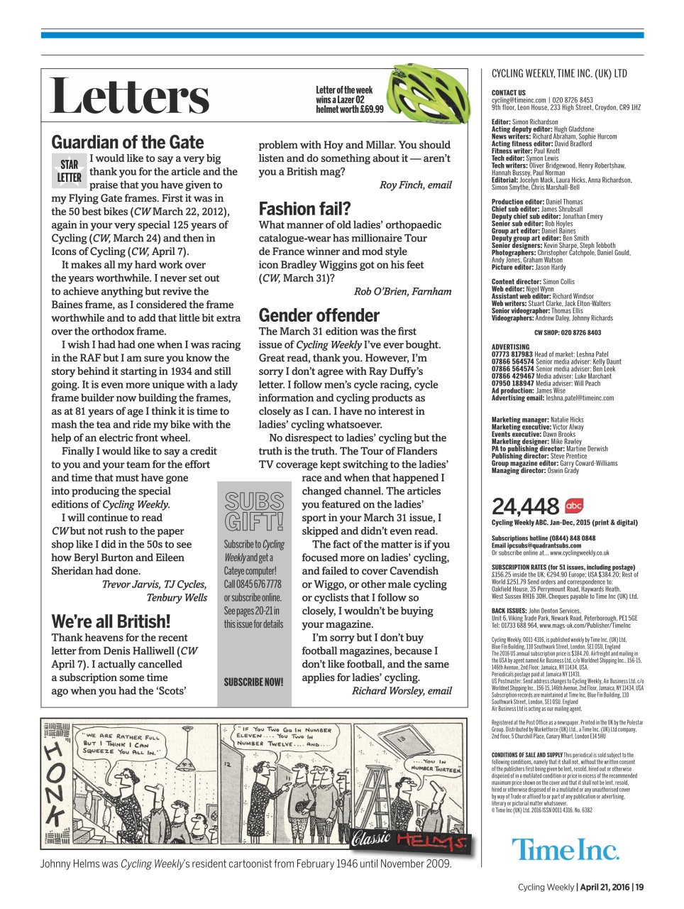Cycling Weekly Preview Pages