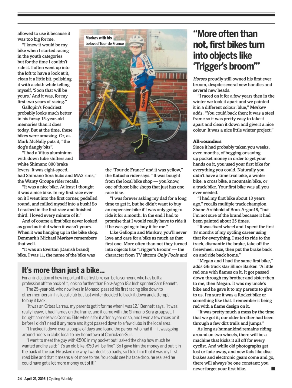 Cycling Weekly Preview Pages