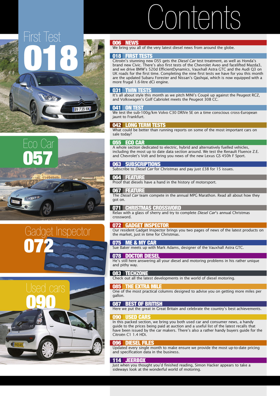 Diesel&EcoCar Magazine Preview Pages