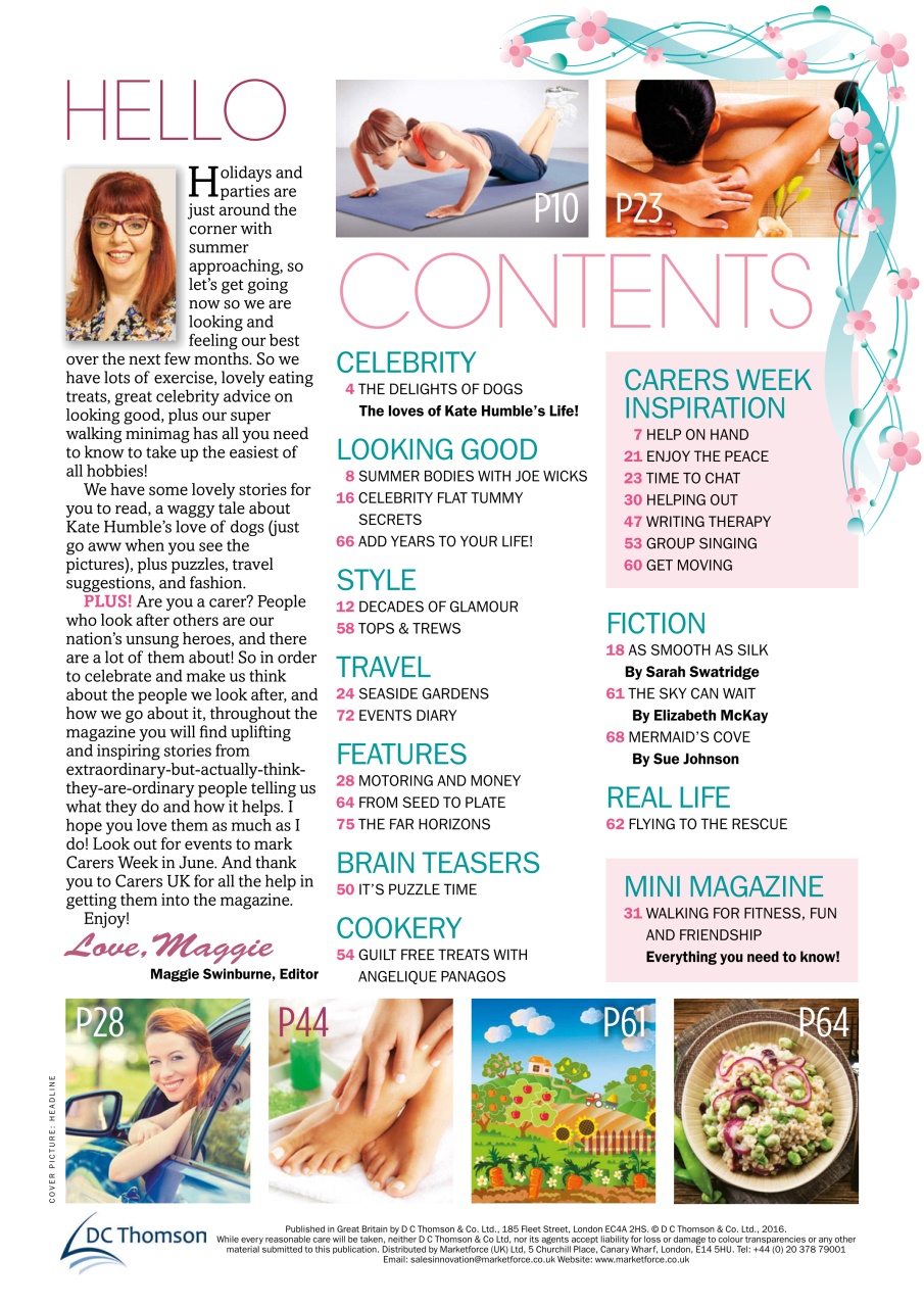 My Weekly Special Preview Pages