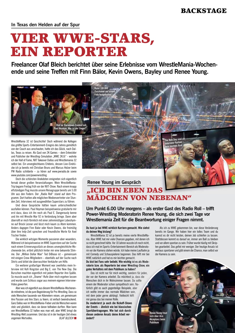 Power-Wrestling Preview Pages