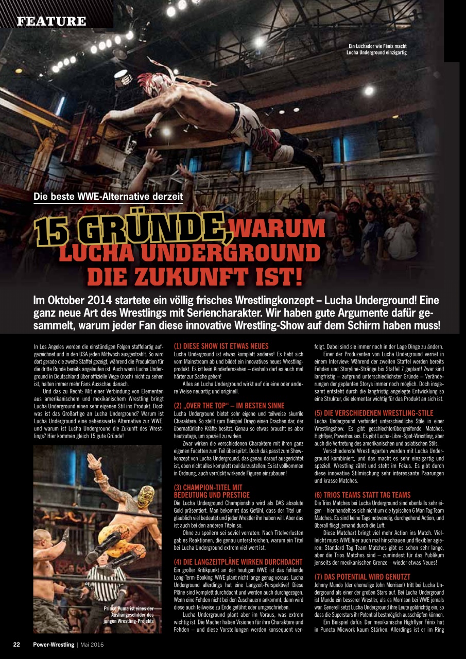 Power-Wrestling Preview Pages