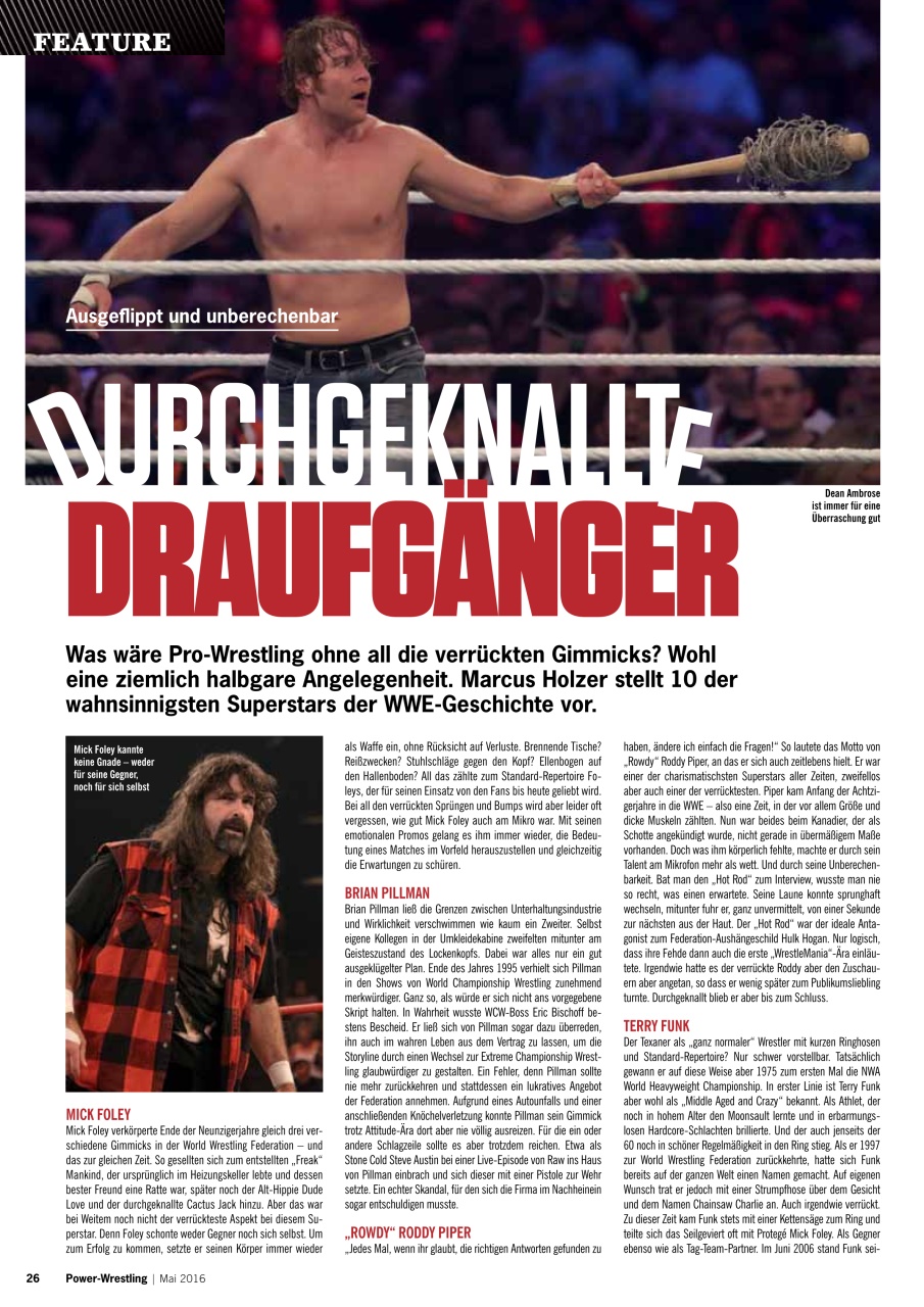 Power-Wrestling Preview Pages
