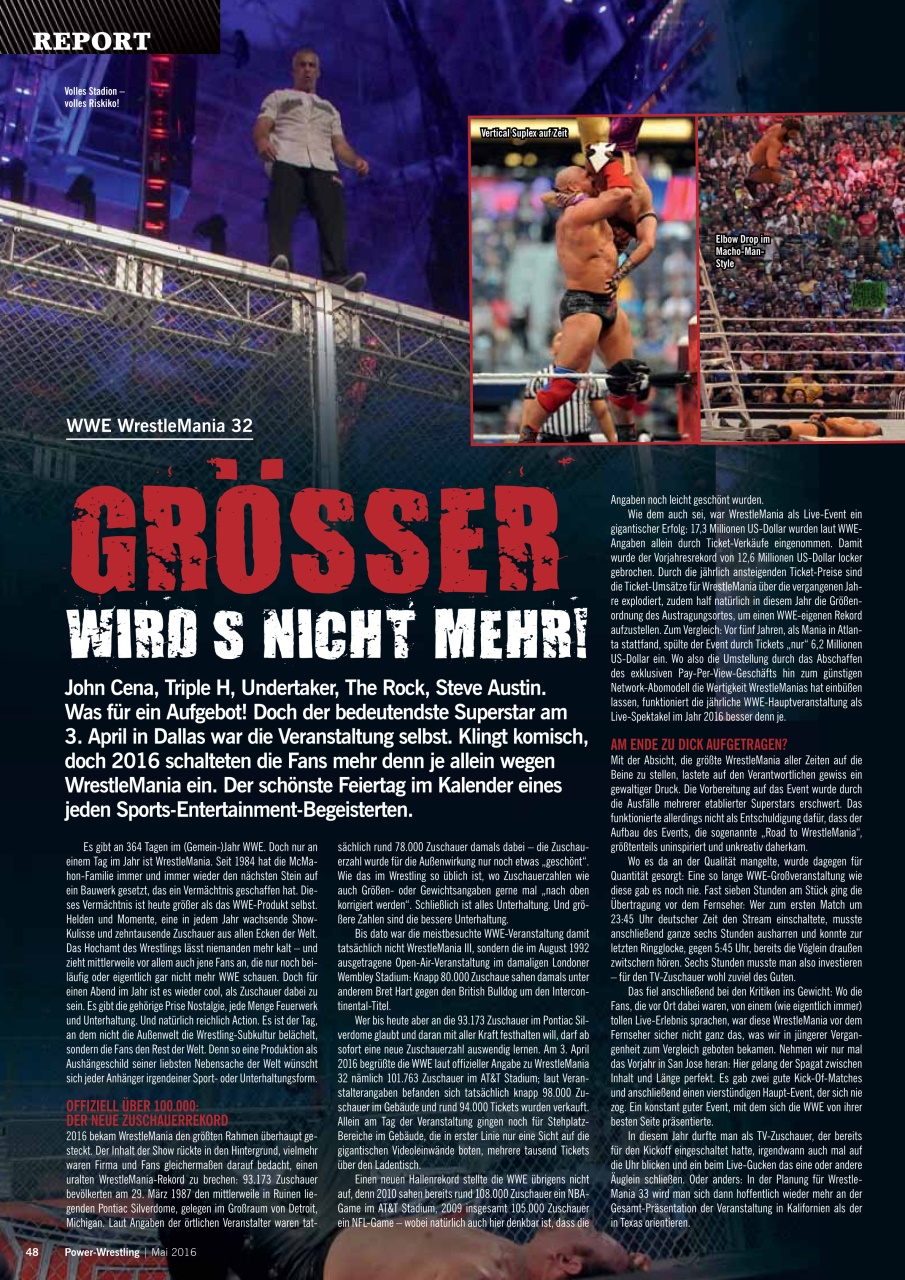 Power-Wrestling Preview Pages