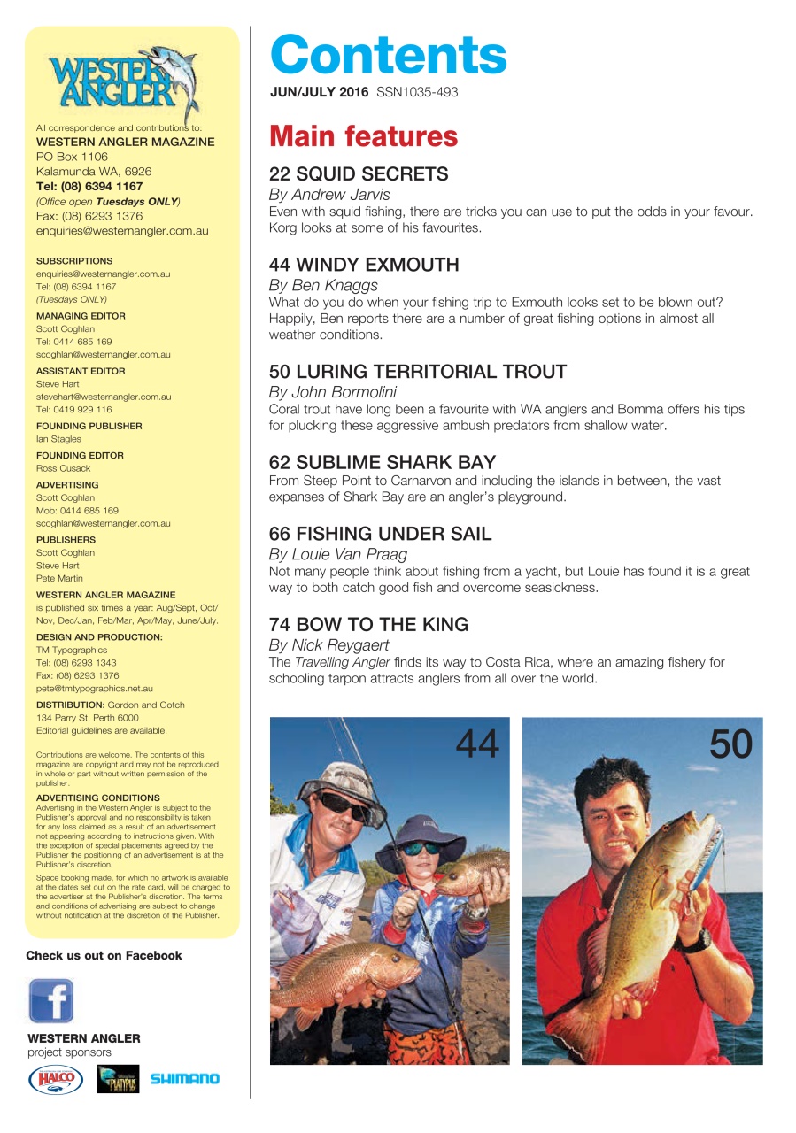 Western Angler Preview Pages