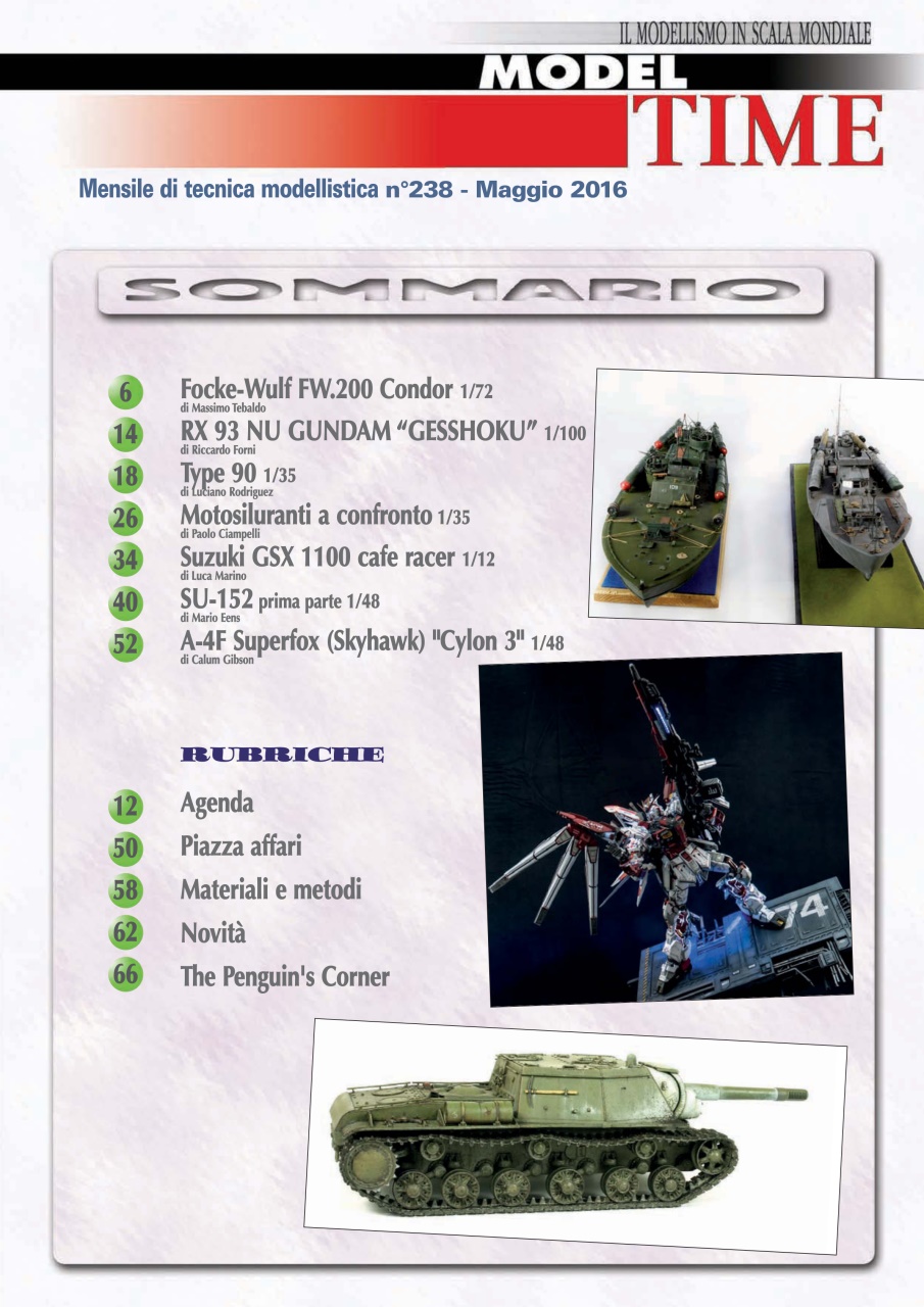 Model Time Preview Pages