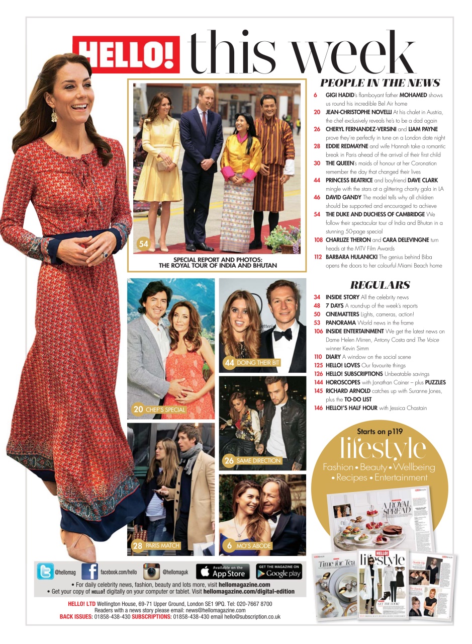 Hello! Magazine Preview Pages