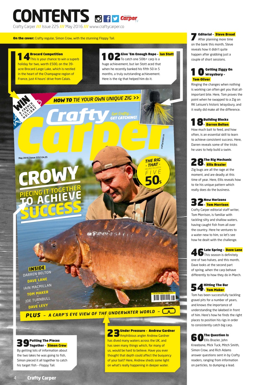 Crafty Carper Preview Pages